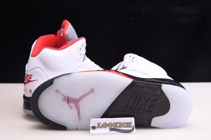 Cheap Husky Fire Silver (2020) Retro Jordan Red Air Tongue 5 DA1911-102 0711